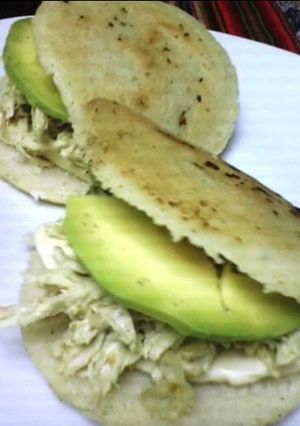 Una foto de Arepas de Reina Pepiada