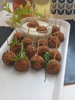 صورة لوصفة كرات التونة في الفرن