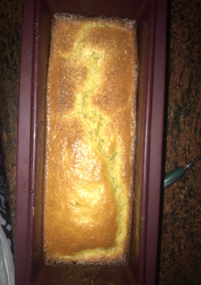 Una foto de Banana bread sano/healthy sin gluten y sin lactosa