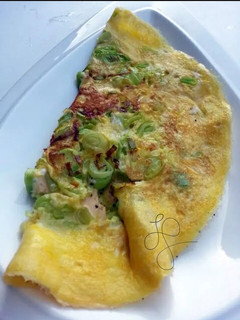 A picture of Leek Omelette.