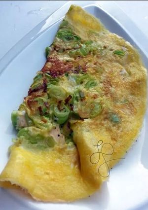 A picture of Leek Omelette.