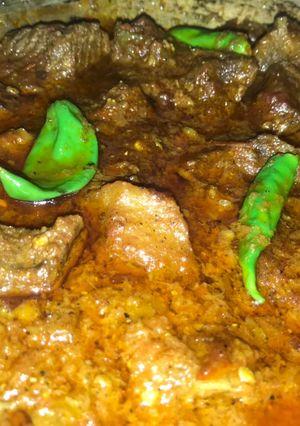A picture of Salateen karahi.