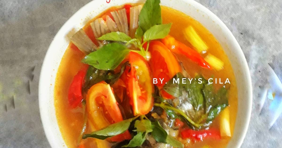 Resep Pindang Patin Khas Meranjat Oleh Mey's Cila - Cookpad