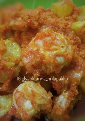 Foto resep Udang balado kentang
