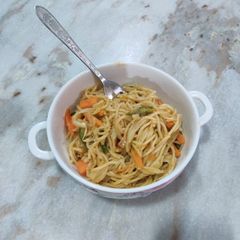 Veg Hakka Noodles A picture of Veg Hakka Noodles.