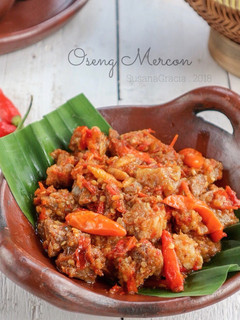 Foto resep Oseng Oseng Mercon ala Bu'Narti