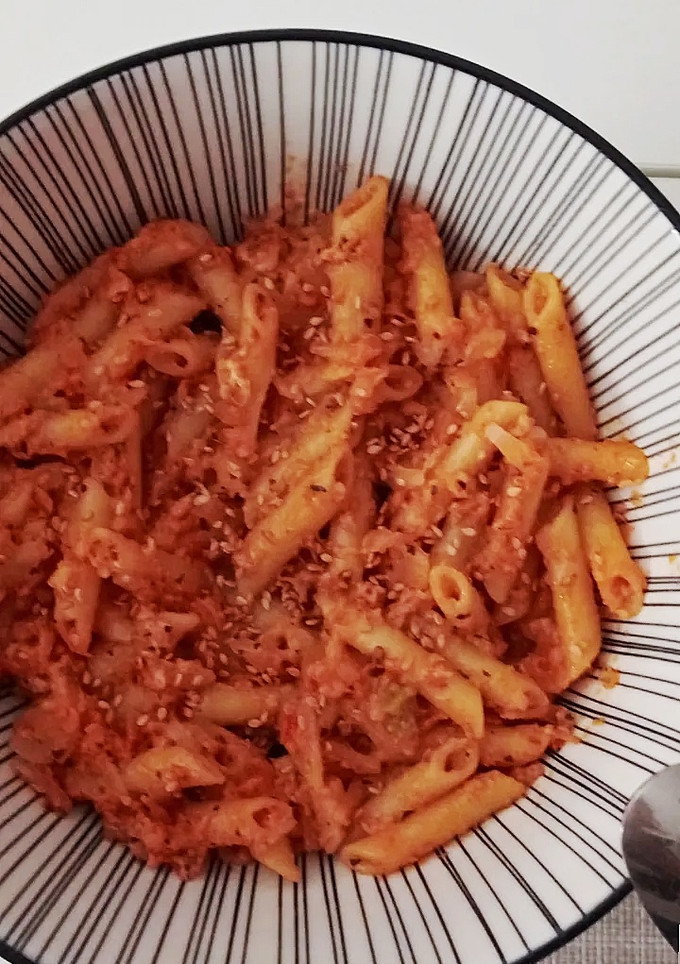 Una foto de Macarrones a la mallorquina