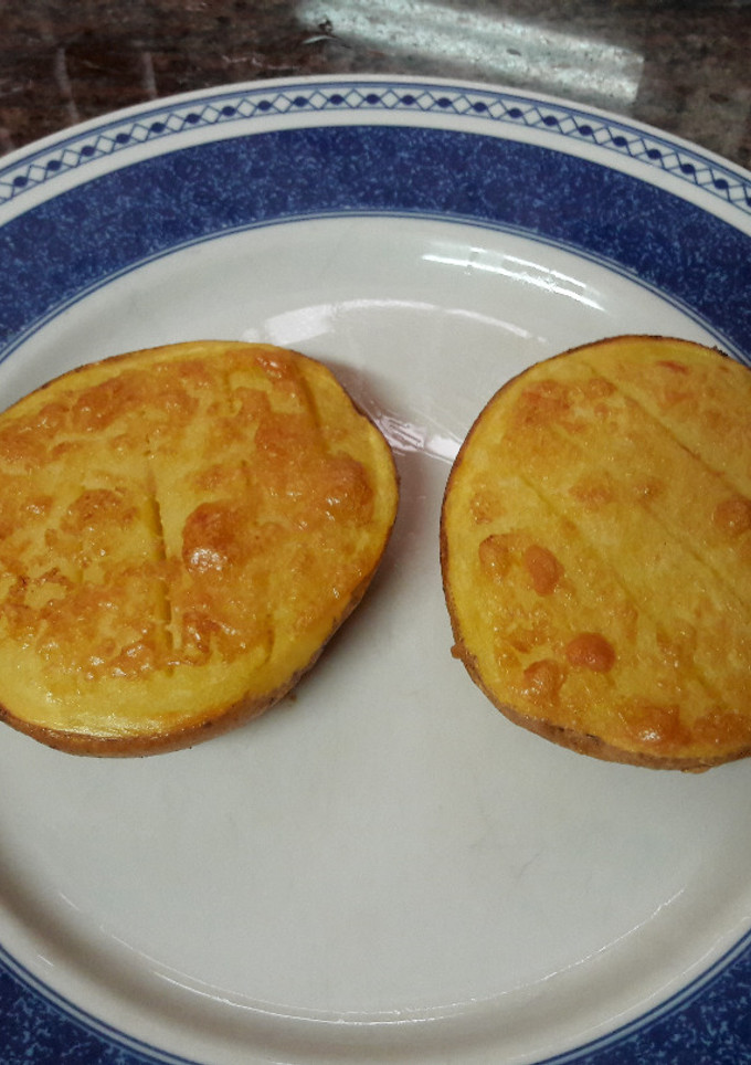 Una foto de Patatas asadas con alioli veganas
