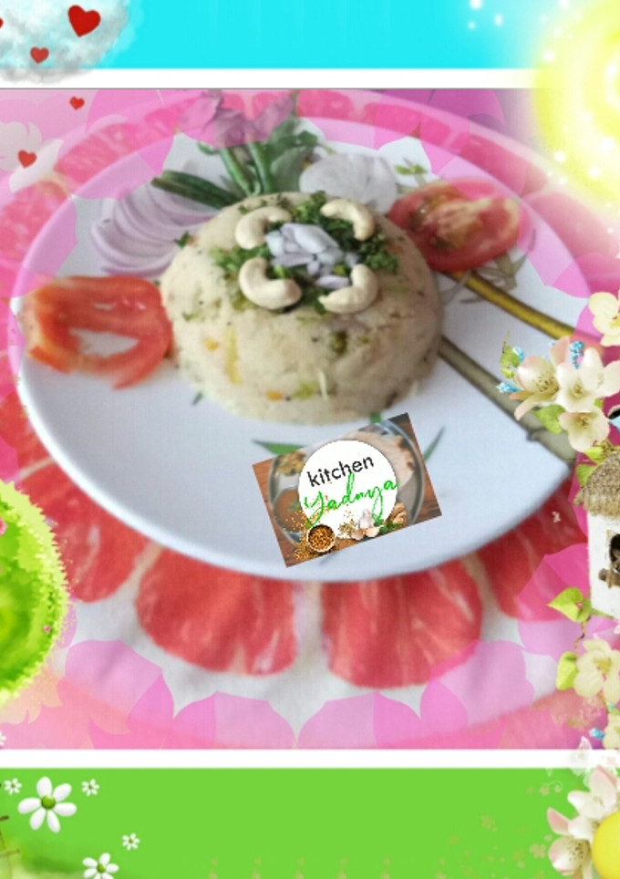 A picture of Rava Upma.