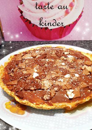 Une photo de Tarte aux kinders 😊
