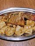 Fried Red Snapper in Black Vinegar with Tofu