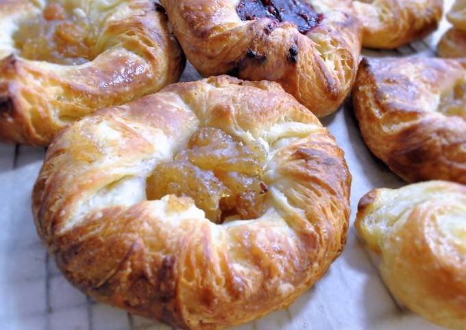 Step-by-Step Guide to Prepare Homemade Easy Danish pastries
