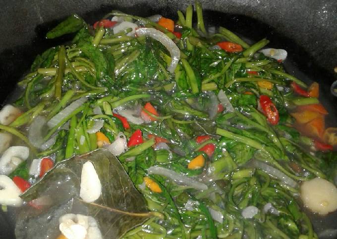 Resep Oseng kangkung pedes banget, Lezat Sekali