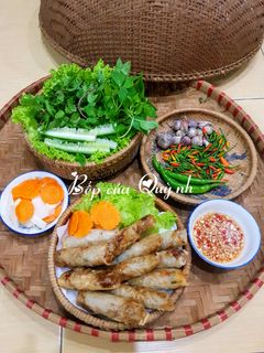 Hình của món Nem rán.