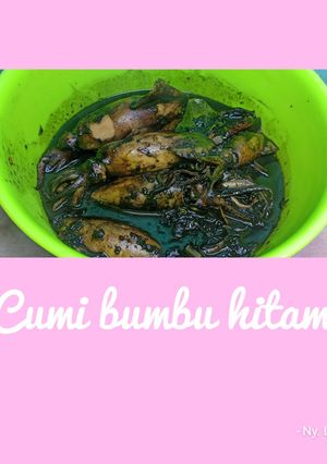 Foto resep Cumi bumbu hitam