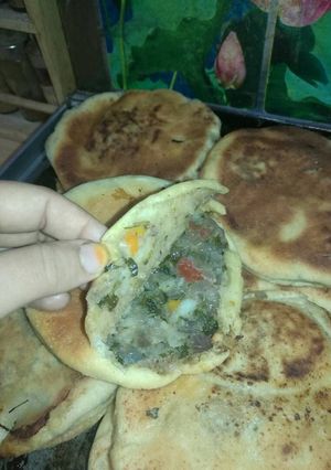 صورة لوصفة حواوشى البطاطس