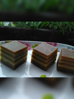 Foto resep Kue Lapis Kukus Rasa Jagung Coklat