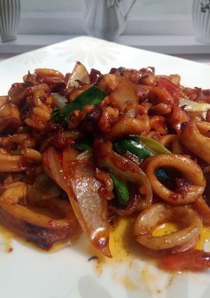 Foto resep Cumi Saus Mentega
