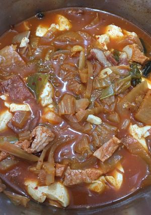 Foto resep Kimchi jiggae