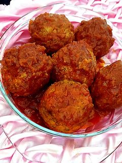 عکسی از دستور کوفته مرغ