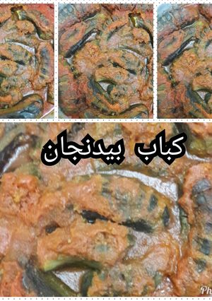 A picture of Eggplant Kebab.
