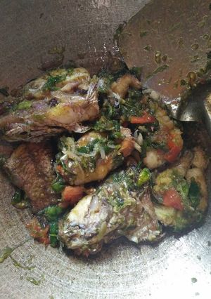 Foto resep Ikan gabus sambel ijo
