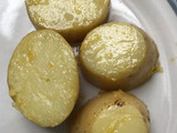 Papas salteadas en ajo