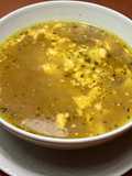 Caldo de gallina con fideos, para reanimarse y curarse
