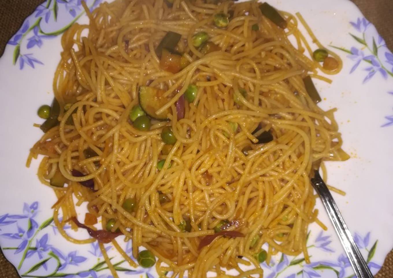 Spaghetti veggies