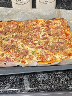 Una foto de Pizza en Thermomix