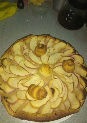 Una foto de Tarta de manzana