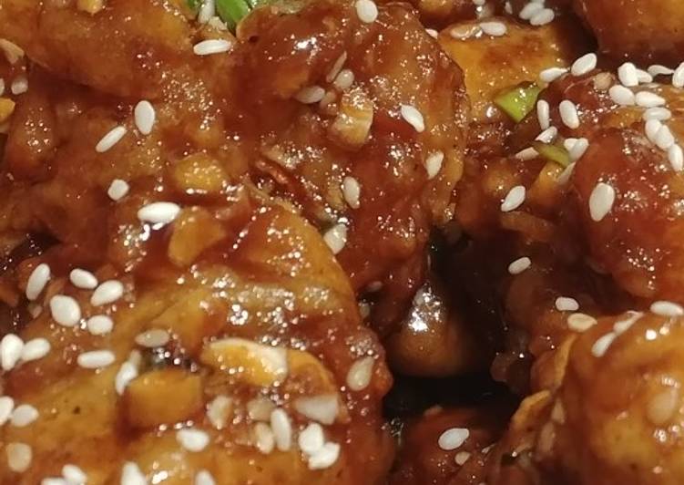 Easiest Way to Make Perfect Sesame Ginger Chicken