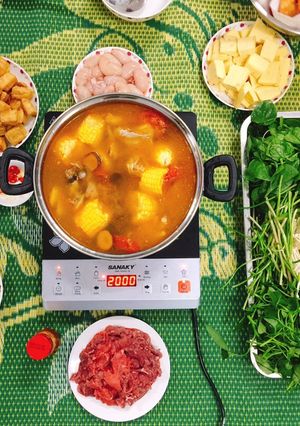 Hình của món Lẩu Thái Tomyum.