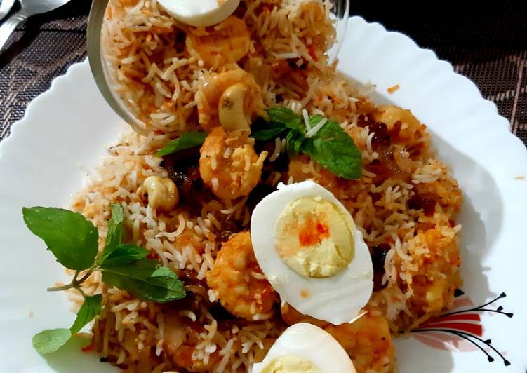 Easiest Way to Make Ultimate Prawn Dum Biryani