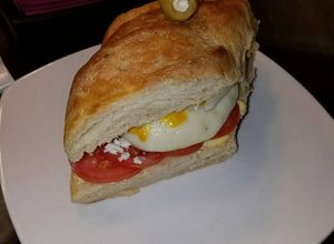 Una foto de Hamburguesa a la espaĂąola