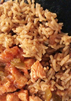 صورة لوصفة رز بالكاري
