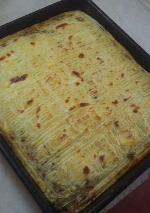 Una foto de Pastel de papas