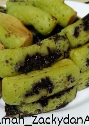 Foto resep Pukis Pandan Tanpa Santan
