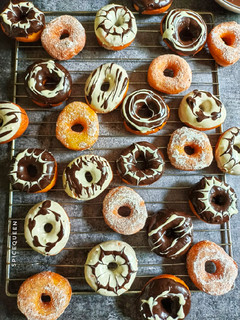 A picture of Soft and Fluffy Doughnuts.