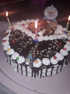 صورة لوصفة كيكة عيد ميلاد