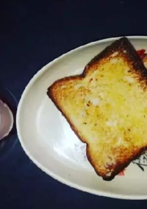 A picture of Bread Butter with coffee.