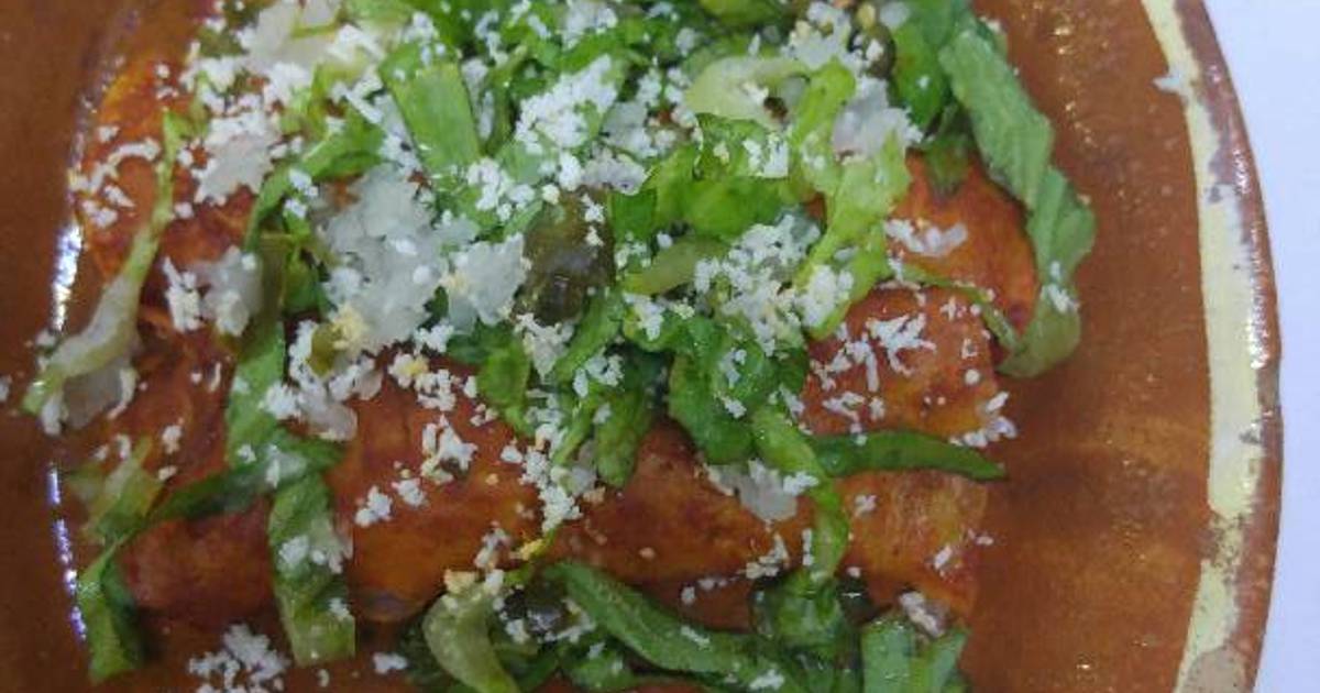 Enchiladas rojas 66 recetas caseras Cookpad
