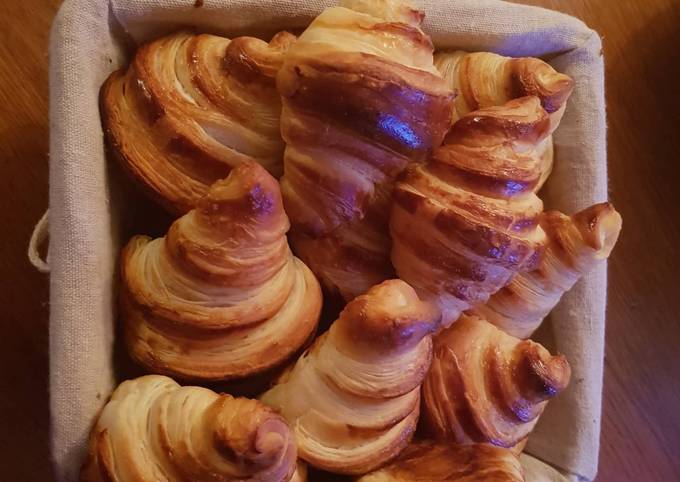 -Pâte levée feuilletée (PLF) et croissants-