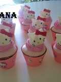 Cupcakes de Hello Kitty