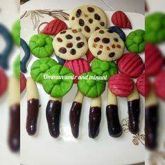 A picture of Egg less cookies.
