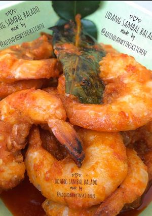 Foto resep 19. UDANG GORENG BALADO made by @adindahwytnskitchen 🌻