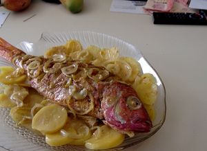 Una foto de Pargo Sanjuanero al horno
