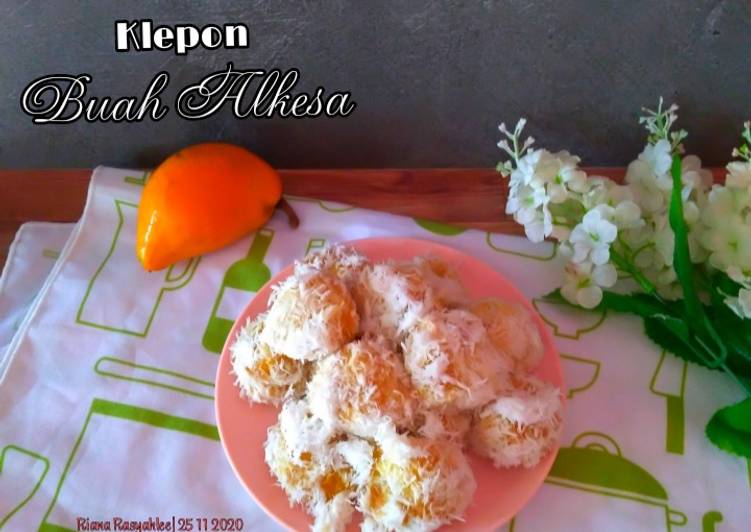 Resep #Klepon Buah Alkesa Anti Gagal