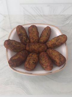 عکسی از دستور کوکو سیب زمینی پنیری 🧆