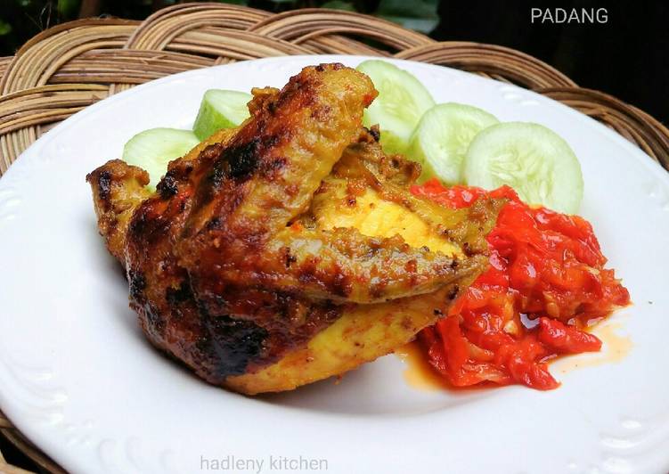 Bagaimana Menyiapkan Ayam Bakar Padang, Bikin Ngiler